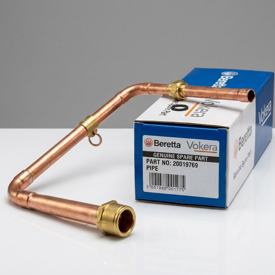 Beretta / Vokera 20019769 Water Pipe - Genuine Original Boxed Part