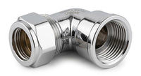 Premium Chrome Elbow Female Iron (FI) Connector