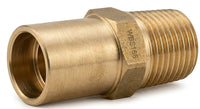 Premium Endfeed to Male Iron (MI) Straight Connector (10mm - 54mm)