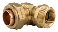Premium Solid Brass Straight Tap Connector