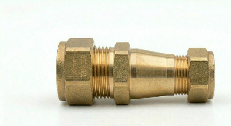 Premium Brass Compression Tap Connectors | Straight & Bent Options