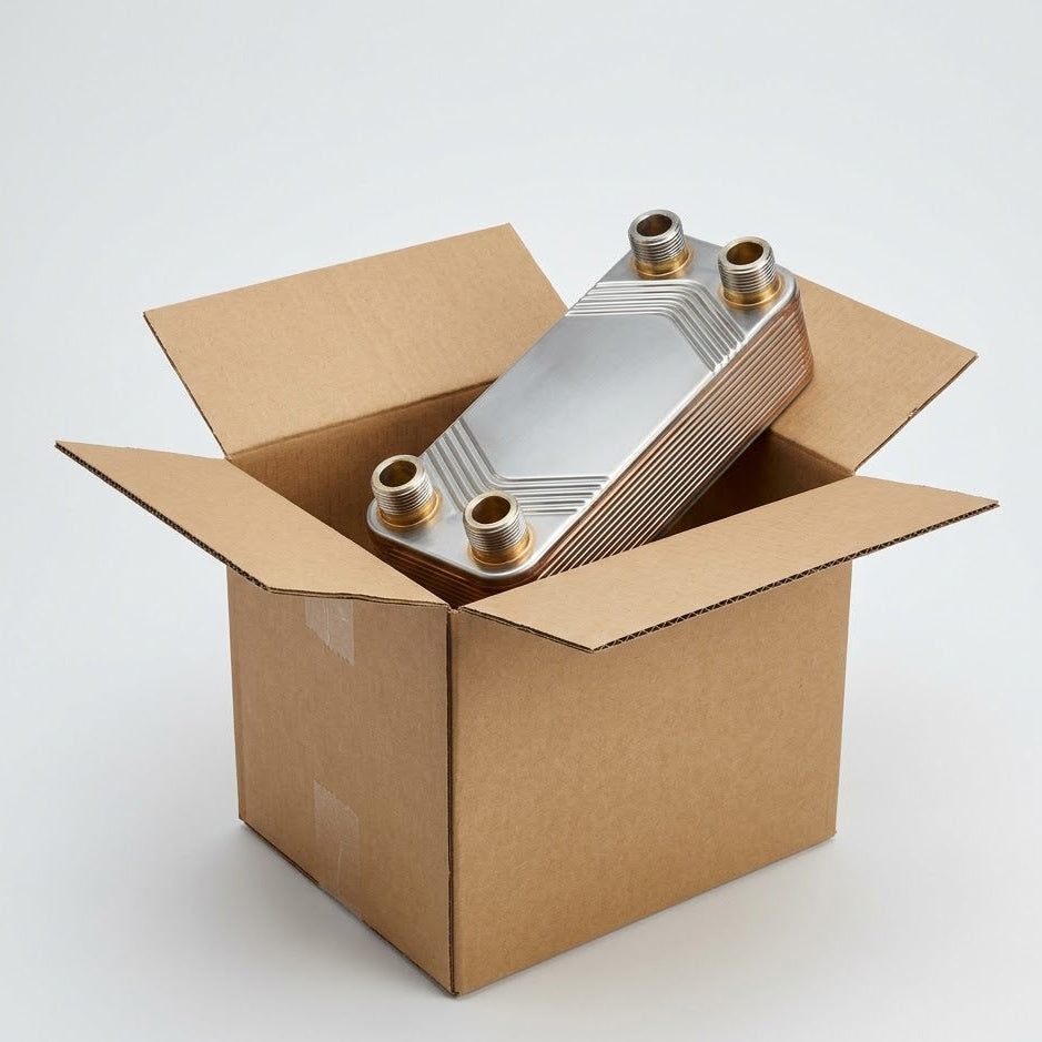 Original Baxi 248048 16-Plate Domestic Hot Water (DHW) Heat Exchanger - Genuine Part