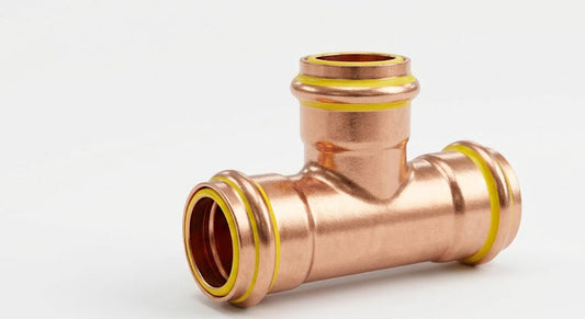 Premium Copper Pressfit Gas Equal Tee