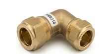 90-Degree Brass Compression Elbows (8mm - 54mm) | Premium Plumbing Fittings