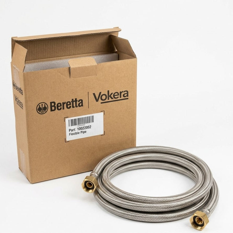 Genuine Beretta / Vokera 10022002 Flexible Pipe - OEM Boxed Part