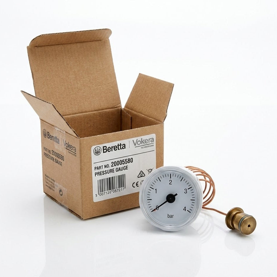 Beretta / Vokera 20005580 Pressure Gauge - Genuine Original Boxed Part