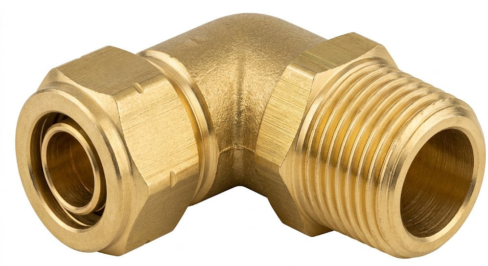 Premium Compression to Male Iron (MI) Elbow (10mm - 54mm)