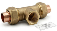 Premium Brass Compression Adopting Tees (CxCxFI & CxFIxC) | 15mm - 28mm