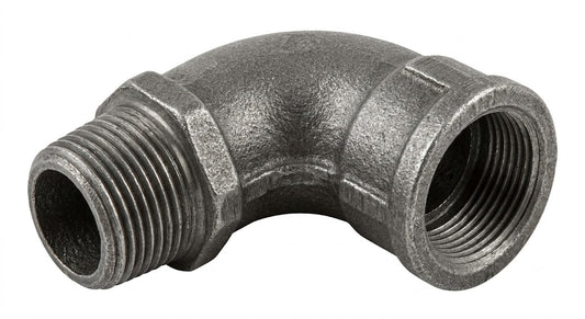 Premium Malleable Iron 90-Degree MxF Elbow