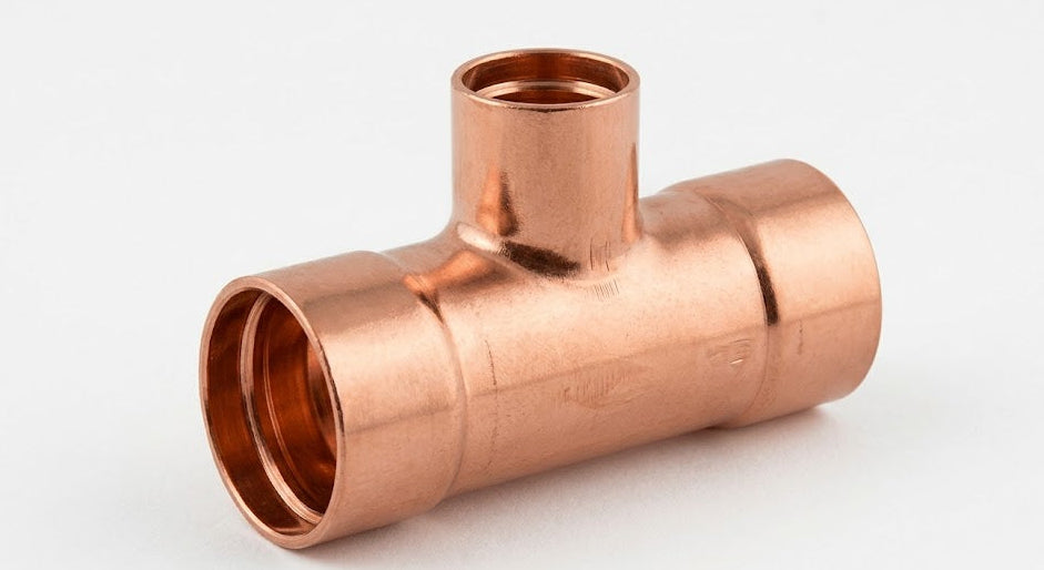 35mm x 22mm x 35B Endfeed Reducing Tee