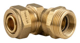 Premium Solid Brass Straight Tap Connector