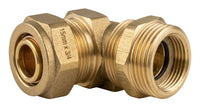Premium Solid Brass Straight Tap Connector