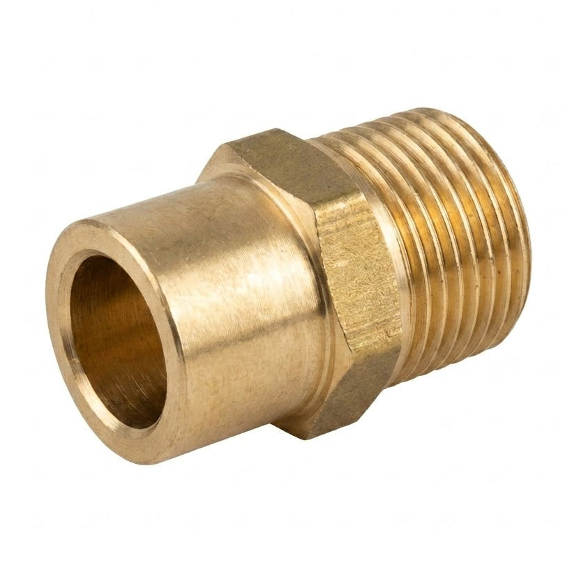 Premium Endfeed to Male Iron (MI) Straight Connector (10mm - 54mm)
