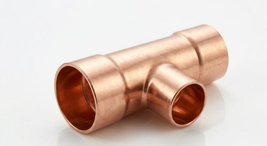 35mm x 22mm x 22B Endfeed Reducing Tee
