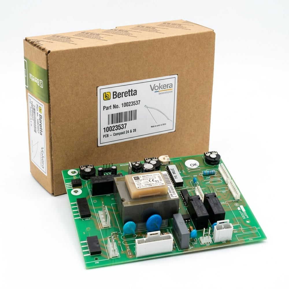 Beretta / Vokera 10023537 Printed Circuit Board (PCB) - Compact 24 & 28 - Original Boxed Part