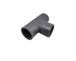 Premium Chrome-Plated Reducing Tee Fitting