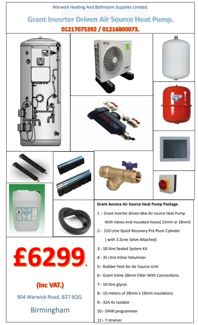 Grant Air Source Heat Pump Package